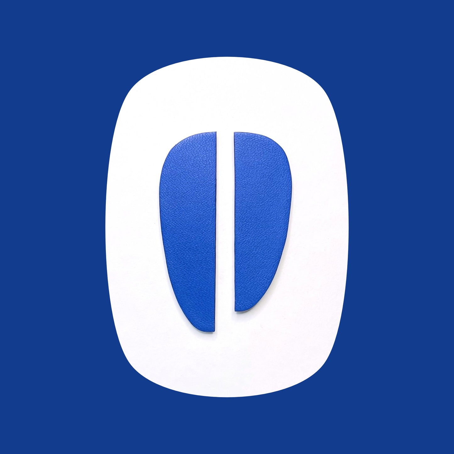 Galet bleu