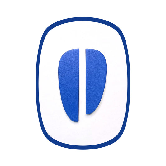 Galet bleu